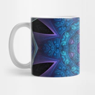 Fractal mandala Flower Mug